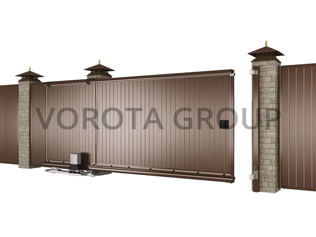 Откатные ворота Doorhan для дома 3500x2500